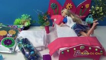 Hướng Dẫn Cách Làm Giường Ngủ Cho Búp Bê Barbie (Thùy Hương) How To Make Dolls Bed