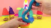 Play Doh ICE CREAM Shop Videos Surprise SHOPKINS EGGS Sweet Shoppe Swirl and Scoop