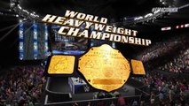 Every WWE WHC Title Change From new - 2016 (WWE 2K15 / WWE 2K16)