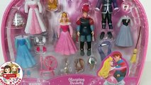 RARE Sleeping Beauty Deluxe Princess Fashion Set - Polly Pocket Disney Parks