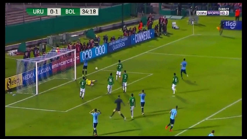 Uruguay vs Bolivia 4-2 - All Goals & Extended Highlights - World Cup Qualifiers 10/10/2017 HD