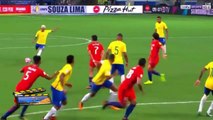اهداف مباراة البرازيل وتشيلي 3-0 شاشة كاملة تعليق علي محمد علي l تصفيات كاس العالم 11/10/2017 (HD)