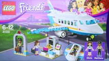 Lego Friends Heartlake Private Jet Build Review Silly Play - Kids Toys