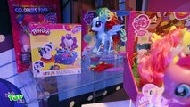 My Little Pony Hasbro Toy Fair 2016 Visit - Guardians of Harmony, Flurry Heart & More! | BinsToyBin