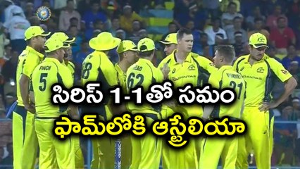 India vs Australia 2nd T20 Highlights : AUS thrash IND, level series 1-1 | Oneindia Telugu