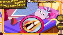 Dora The Explorer Doctor Caring - Dora Help Boots Surgery Cartoon Game For Children