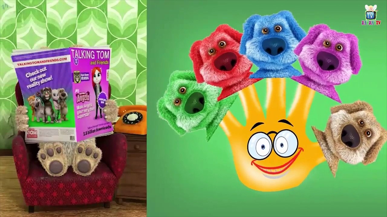 Talking Tom and friends Finger family Play Doh Parody Song 2