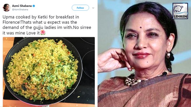Shabana Azmi Trolled Over Poha And Upma