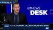 i24NEWS DESK | Catalan leader calls for talks with Spain | Wednesday, October 11th 2017