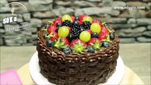 Tort de ciocolata Cosulet cu fructe | Adygio Kitchen