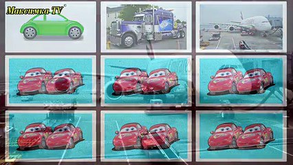 Транспорт и спецтехника, развивающий мультфильм, изучаем транспорт и звуки