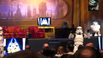 StormTroopers Before Stars of the Saga Talk Show at Star Wars Weekends new, Sing the Frozen Song!