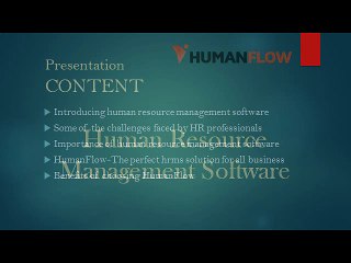 Human Resource Management Software