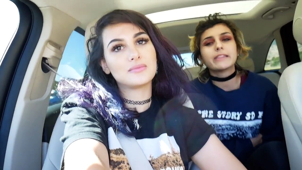 I shouldn't have let her drive...