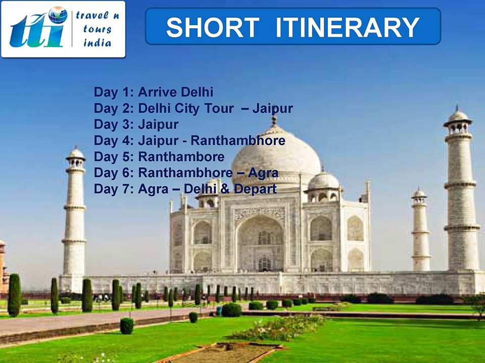 Golden Triangle Tour With Ranthambhore