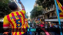 ‘I Am Spanish’: Thousands in Barcelona Protest a Push for Independence