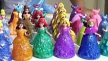 Magiclip My Entire Collection Frozen and Princess Belle Rapunzel Cinderella Disney Dolls