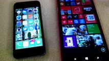 Nokia Lumia 1520 vs iPhone 5S