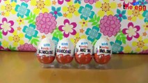 4 Pack Kinder Surprise Eggs limited Train special edition unboxing / unwrapping