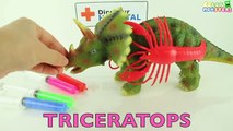 Dino Hospital - Learn Names Of Dinosaurs - Kid Dinosaurs Videos