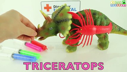 Dino Hospital - Learn Names Of Dinosaurs - Kid Dinosaurs Videos