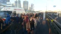 Metrobüs Kadına Çarptı, Seferler Durdu