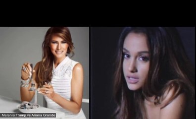 Melania Trump vs Ariana Grande Who is younger and richer?
