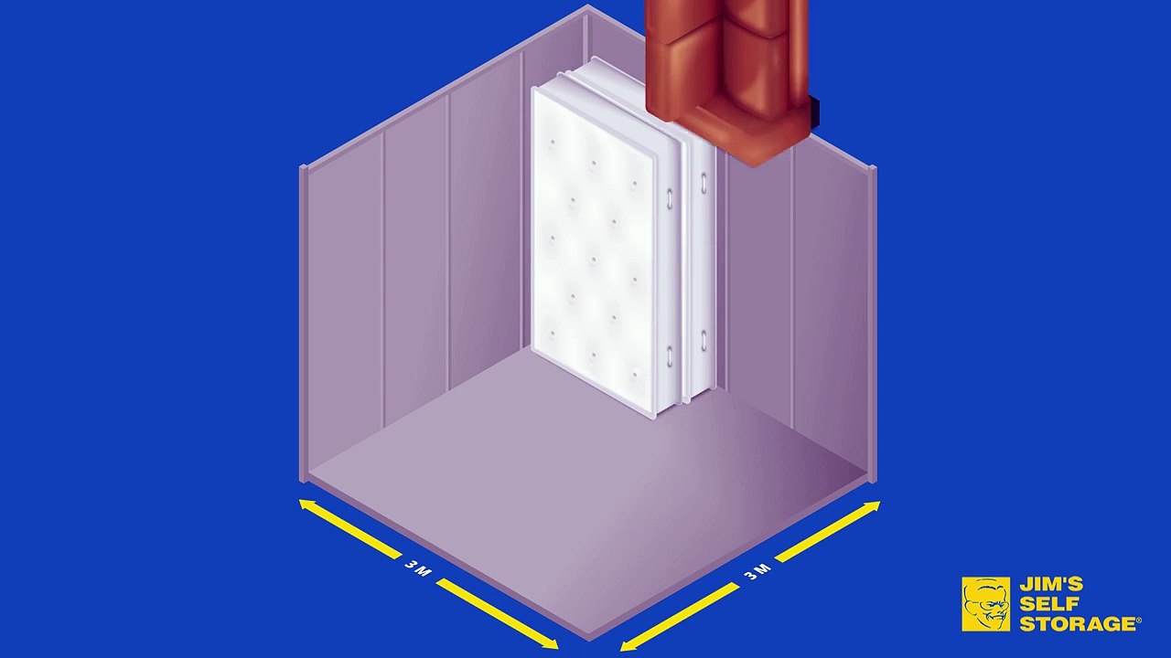 Packing A 3m x 3m Self Storage Unit - Storage Unit Size Guide
