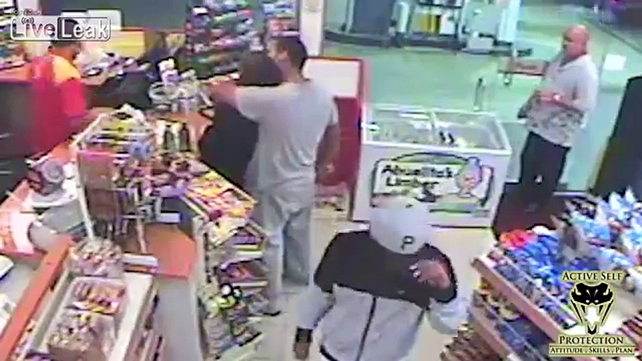 JUSTICE SERVED: ARMED ROBBER ANNIHILATED BY LOCAL...