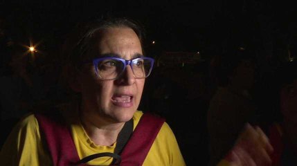 Les Catalans partagés entre satisfaction et déception à l'annonce de Puigdemont