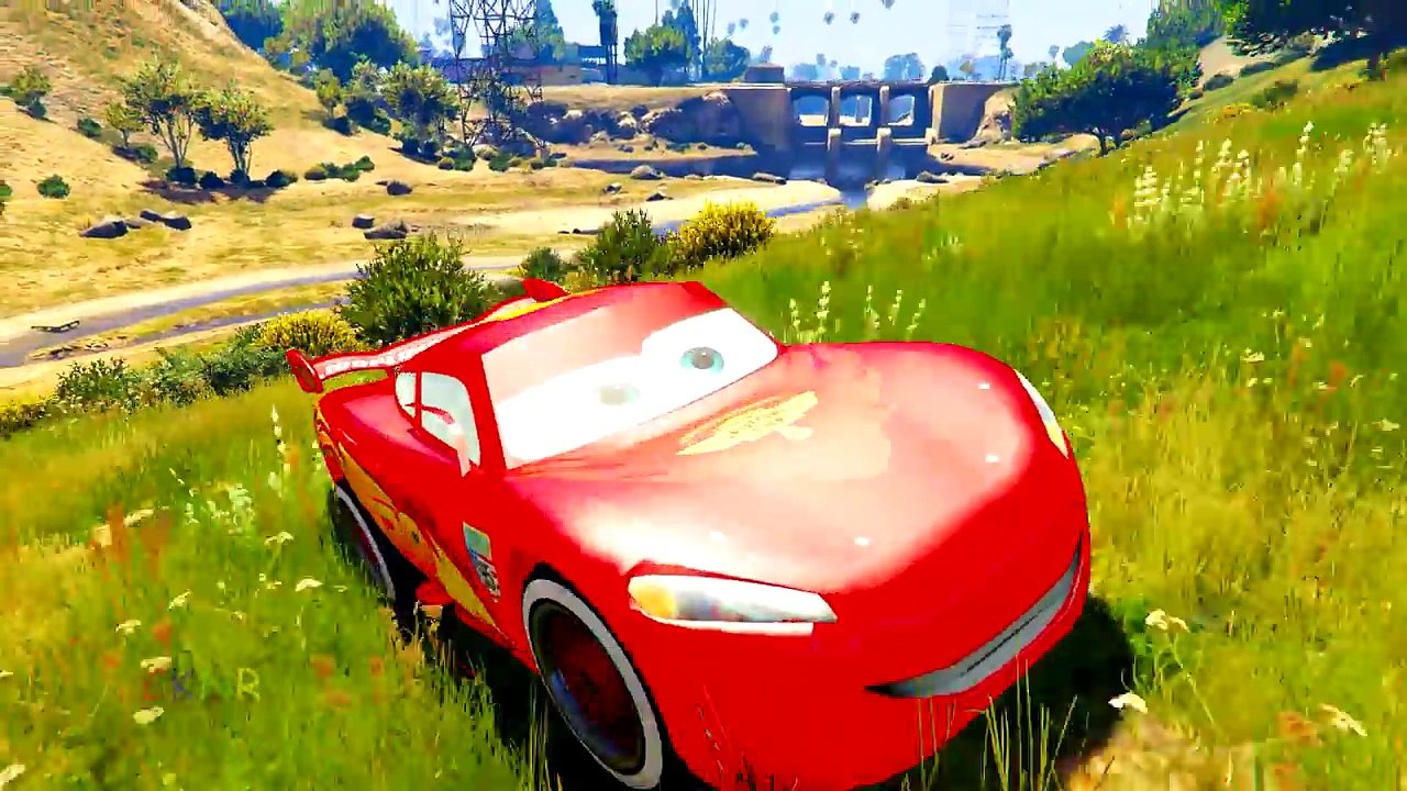 Lightning McQueen in Trouble - Spiderman Saves McQueen - Cars Cartoon for Kids