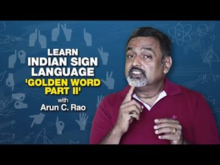 Learn Indian Sign language "BASIC 25 WORDS" Part II