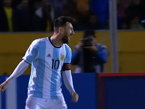 Magical Messi hat-trick sends Argentina to World Cup