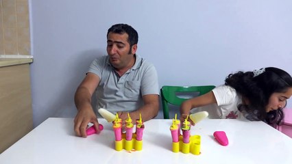 İğrenç Sahte Dondurma Tatmak.Fake ice cream to TASTE!!