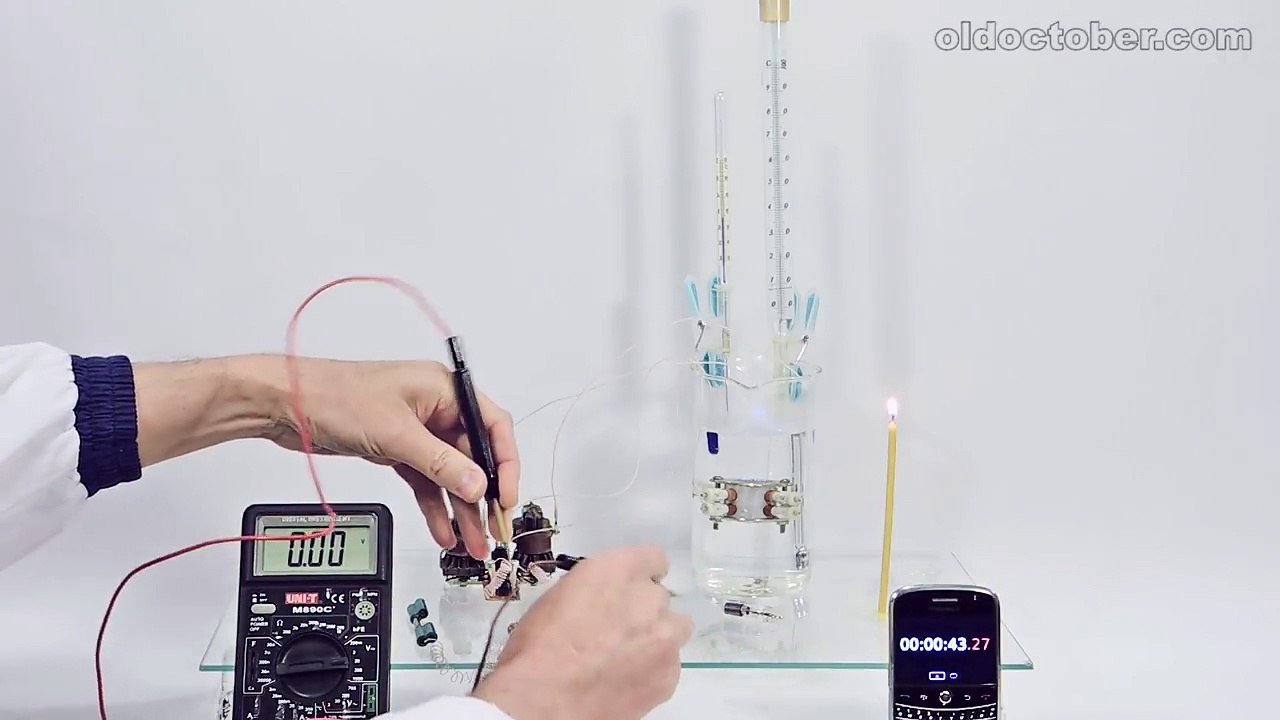 Холодный ядерный синтез в стакане воды | Free energy generator