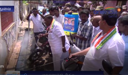 புதுவையில் டெங்கு காய்ச்சல் கட்டுக்குள் உள்ளது-நாராயணசாமி-வீடியோ