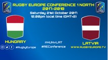 HUNGARY / LATVIA - RUGBY EUROPE CONFERENCE 1 NORTH 2017/2018