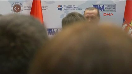 Erdoğan Türkiye Sırbistan İş Forumu'nda Konuştu. 1