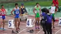宮本大輔 10.20( 4.2) 決勝 少年A 男子100m えひめ国体陸上2017