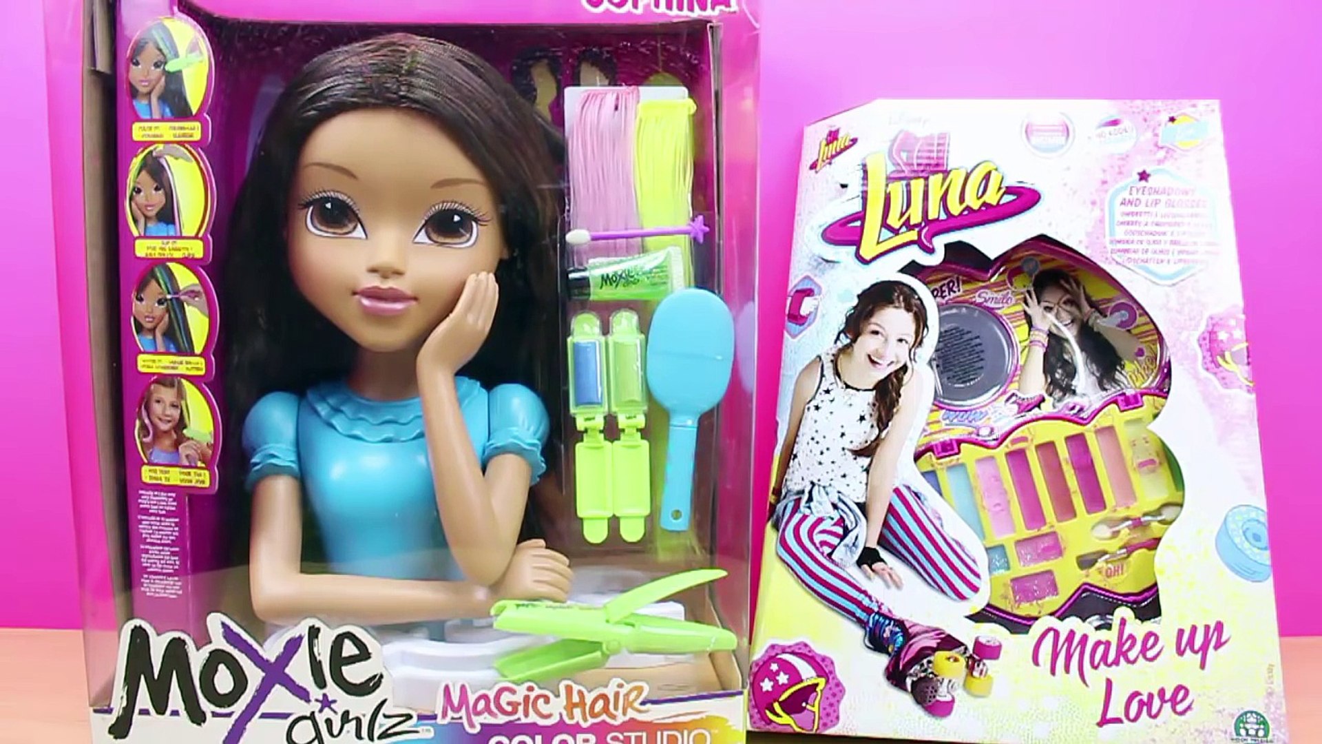 Set de Maquillaje de SOY LUNA en español | Muñeca para hacer peinados | Maquillaje para niñas - Vidéo Dailymotion