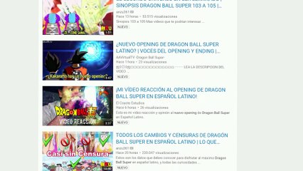 DRAGON BALL SUPER ¡DESCONFIRMADO EL CAMBIO DE OPENING LATINO! SEGUIRA SIENDO EL DE JOSAFAT
