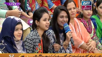 Salam Zindagi With Faysal Qureshi -   Sadia Imam & Alia Imam - 11th October 2017