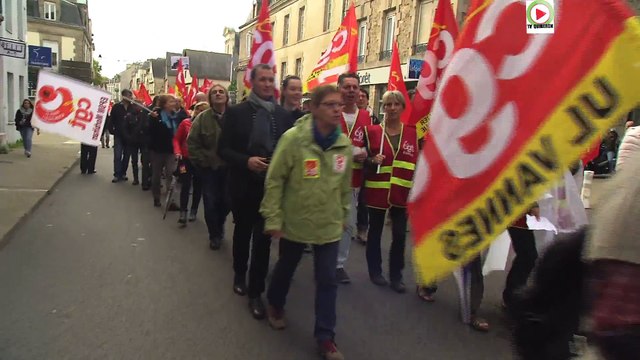 Vannes | La manif des Fonctionnaires | Vannes Télé