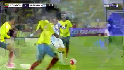Ecuador vs Argentina 1-3 All Goals & Highlights - 10-10-2017 HD