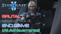 Starcraft II: Nova Covert Ops - Brutal - Mission Pack 3 - Mission 9: End Game A (All Achievements)