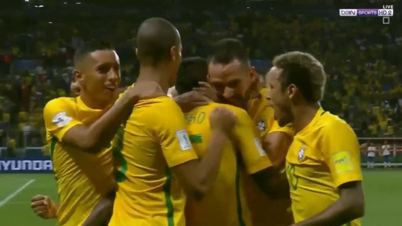 أهداف مباراة البرازيل و تشيلي 3-0 شاشة كاملة تص...