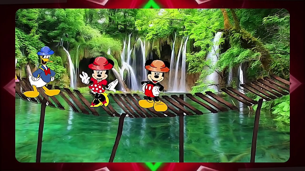 Mickey Mouse Batman, Jungle and Funny Adventure Finger Family Songs!