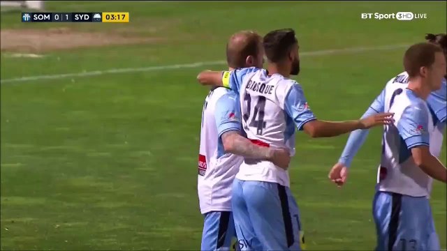 0-1 David Carney Goal Australia FFA Cup Semifinal - 11.10.2017 South Melbourne 0-1 Sydney FC