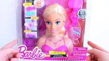 BARBIE COLOR CHANGING HAIR, MAKEOVER AND MAKEUP, NEW LOOK - BARBIE NUEVO LOOK PEINADO Y MAQUILLAJE