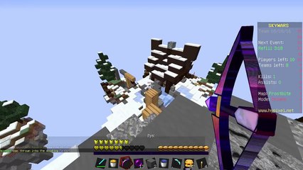 Minecraft Sky Wars #53|ПОДКРАЛСЯ НЕЗАМЕТНО!(Hypixel)